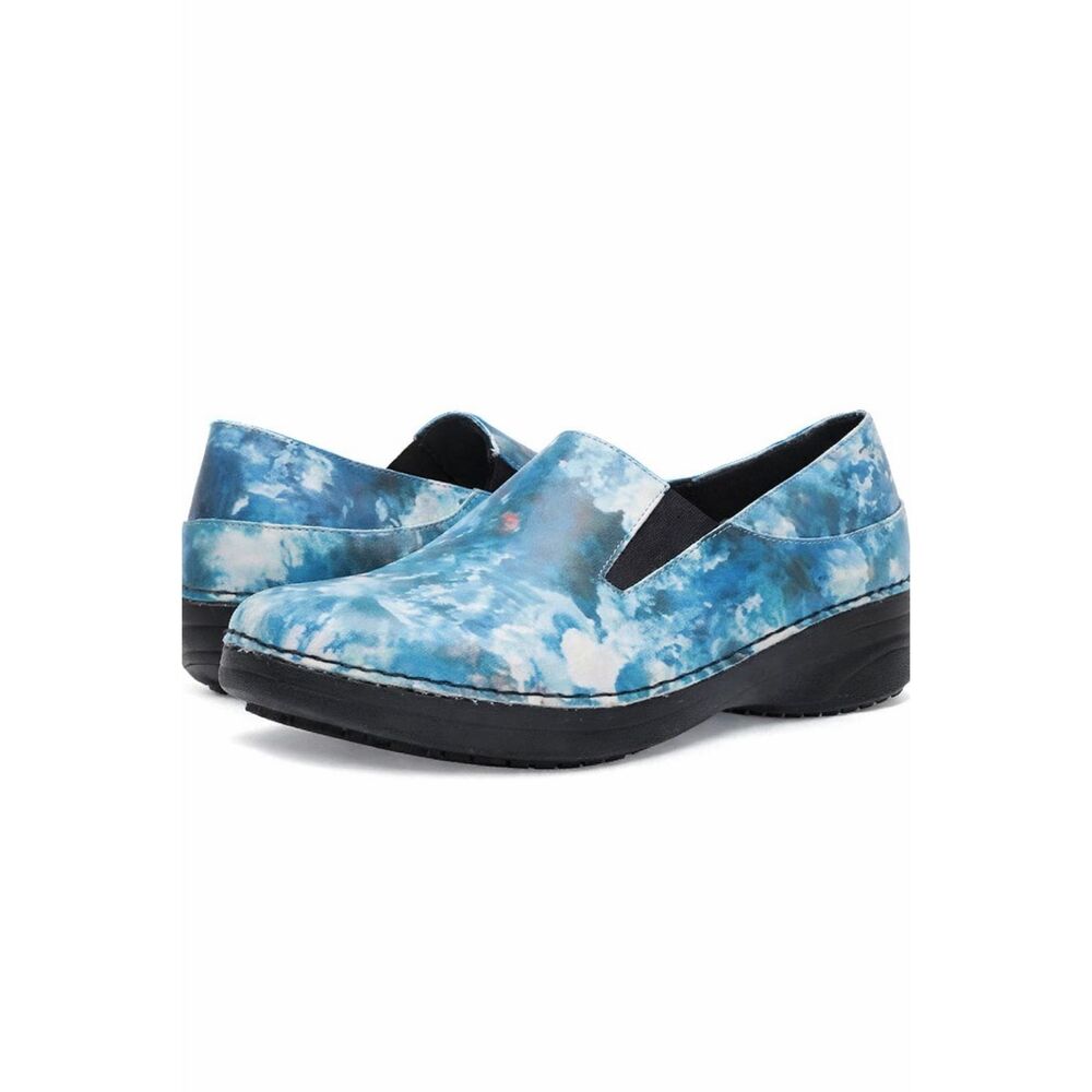 Spring Step Professional Clogs Blue Size 6.5M LIKE NEW